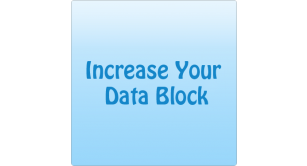 Increase Data Block