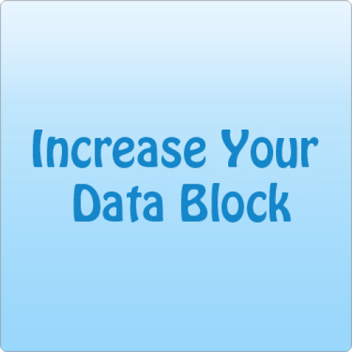 Increase Data Block